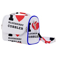 I Love Blueberry Cobbler Satchel Shoulder Bag by ilovewhateva