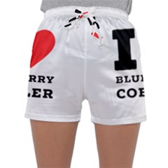 I Love Blueberry Cobbler Sleepwear Shorts by ilovewhateva