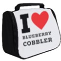 I love blueberry cobbler Full Print Travel Pouch (Big) View2