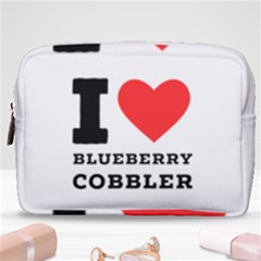 I Love Blueberry Cobbler Make Up Pouch (medium) by ilovewhateva