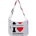 I love blueberry cobbler Zip Up Shoulder Bag View3