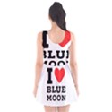 I love blue moon Scoop Neck Skater Dress View2