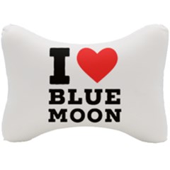 I Love Blue Moon Seat Head Rest Cushion by ilovewhateva