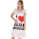 I love blue moon Classic Short Sleeve Dress View1