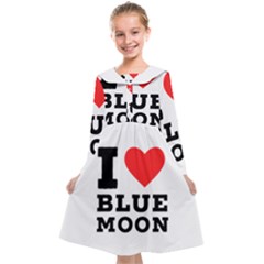 I Love Blue Moon Kids  Midi Sailor Dress by ilovewhateva