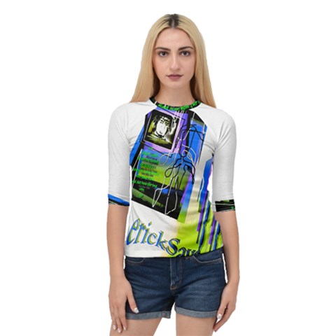 278 Fear Ericksays Quarter Sleeve Raglan Tee by tratney