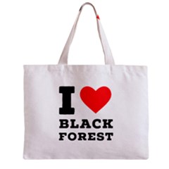 I Love Black Forest Zipper Mini Tote Bag by ilovewhateva