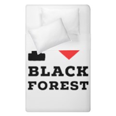 I Love Black Forest Duvet Cover Double Side (single Size) by ilovewhateva