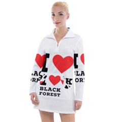 I Love Black Forest Women s Long Sleeve Casual Dress by ilovewhateva