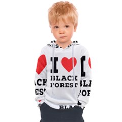 I Love Black Forest Kids  Overhead Hoodie by ilovewhateva