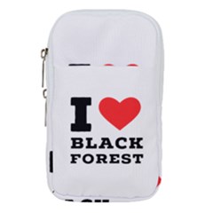 I Love Black Forest Waist Pouch (large) by ilovewhateva