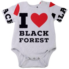 I Love Black Forest Baby Short Sleeve Bodysuit by ilovewhateva