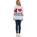 I love black forest Long Sleeve Crew Neck Pullover Top View4