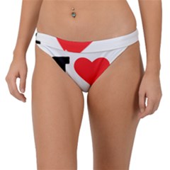 I Love Toffee Band Bikini Bottoms by ilovewhateva