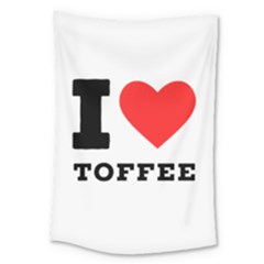 I Love Toffee Large Tapestry by ilovewhateva