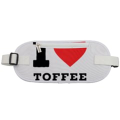 I Love Toffee Rounded Waist Pouch by ilovewhateva