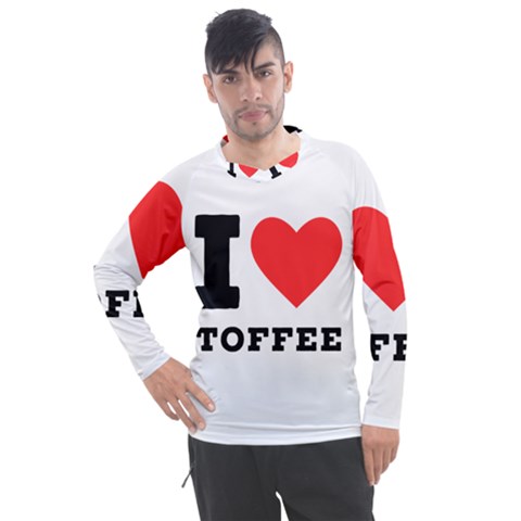 I Love Toffee Men s Pique Long Sleeve Tee by ilovewhateva