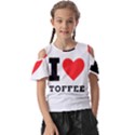 I love toffee Kids  Butterfly Cutout Tee View1