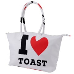 I Love Toast Canvas Shoulder Bag by ilovewhateva