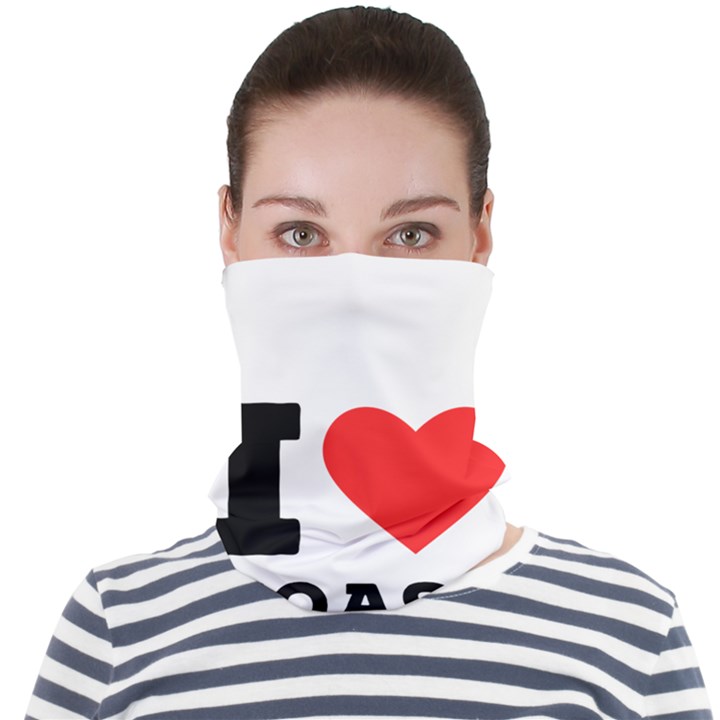 I love toast Face Seamless Bandana (Adult)