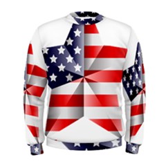 United States Of America Flag Of The United States Independence Day Men s Sweatshirt by danenraven