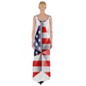 United States Of America Flag Of The United States Independence Day Thigh Split Maxi Dress View2