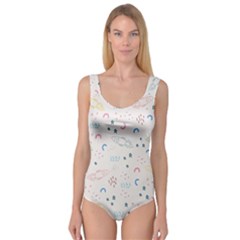 Spaceship Pattern Star Princess Tank Leotard  by danenraven