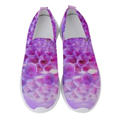 Dahlia Blossom Bloom Dahlias Fall Women s Slip On Sneakers by danenraven