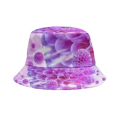 Dahlia Blossom Bloom Dahlias Fall Inside Out Bucket Hat by danenraven