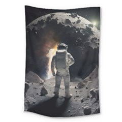 Astronaut Space Walk Large Tapestry by danenraven