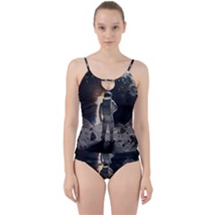 Astronaut Space Walk Cut Out Top Tankini Set by danenraven