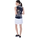 Astronaut Space Walk Women s Sleeveless Polo Tee View2