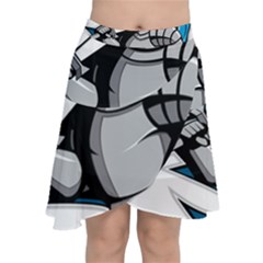 Sword Knight Fictional Character Legionary Warrior Chiffon Wrap Front Skirt by danenraven