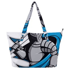 Sword Knight Fictional Character Legionary Warrior Full Print Shoulder Bag by danenraven