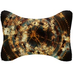 Science Fiction Background Fantasy Seat Head Rest Cushion by danenraven