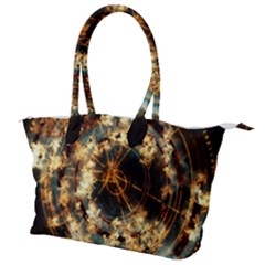 Science Fiction Background Fantasy Canvas Shoulder Bag by danenraven