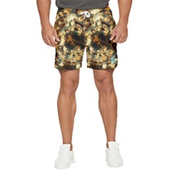 Science Fiction Background Fantasy Men s Runner Shorts by danenraven