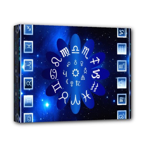 Astrology Horoscopes Constellation Canvas 10  X 8  (stretched) by danenraven