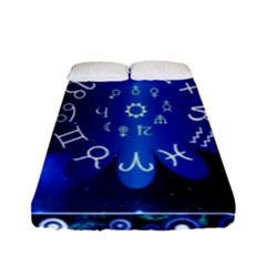 Astrology Horoscopes Constellation Fitted Sheet (full/ Double Size) by danenraven