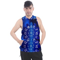 Astrology Horoscopes Constellation Men s Sleeveless Hoodie by danenraven