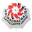 I love chai latte Folding Umbrellas View1