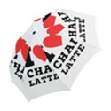 I love chai latte Folding Umbrellas View2