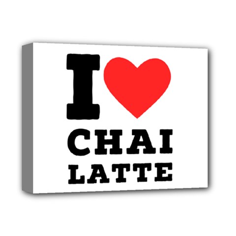 I Love Chai Latte Deluxe Canvas 14  X 11  (stretched) by ilovewhateva