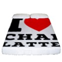 I love chai latte Fitted Sheet (King Size) View1