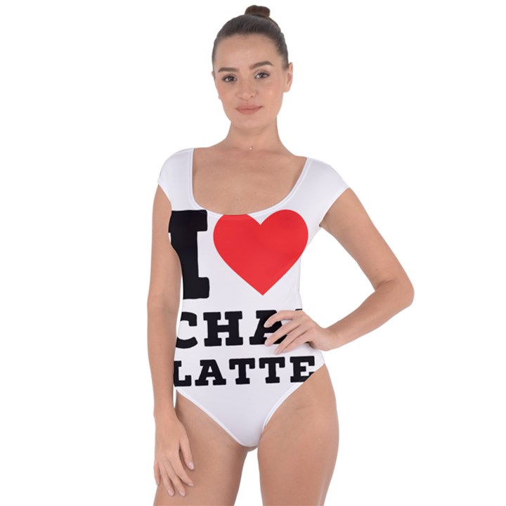 I love chai latte Short Sleeve Leotard 