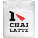 I love chai latte Duvet Cover (California King Size) View1