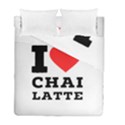 I love chai latte Duvet Cover Double Side (Full/ Double Size) View1