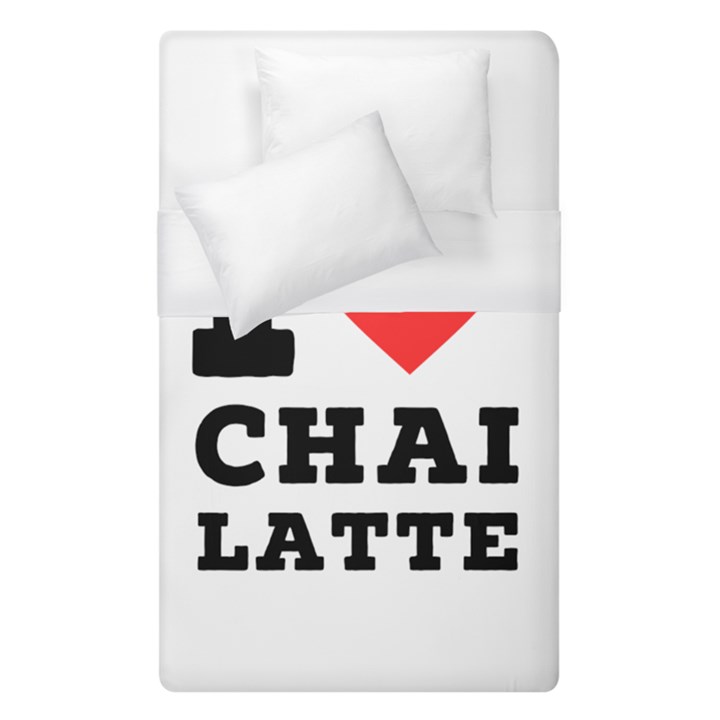 I love chai latte Duvet Cover (Single Size)