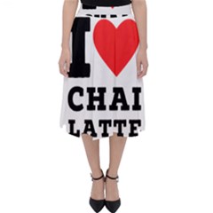 I Love Chai Latte Classic Midi Skirt by ilovewhateva