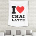 I love chai latte Medium Tapestry View2